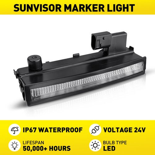 Led sun visor marker - sun,