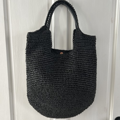 Primark black woven bag - primark,