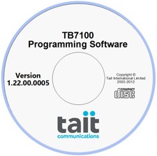 Tait TB7100 Programming Software Version 1.22.00.0005 for TB7100 Radios
