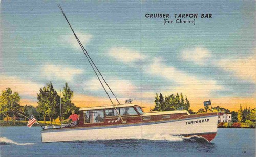 Cabin cruiser motor - cruiser, launch