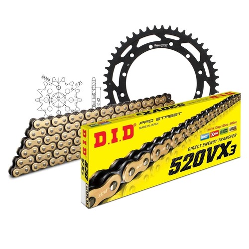 Chain set did motorcycle - set,