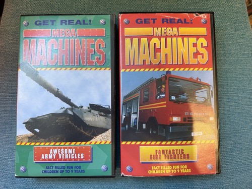Mega machines vhs video - machines,