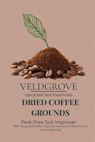 Coffee grounds for plants - plants, 1kg