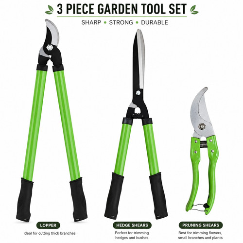 Set garden pruning tools - set, 3