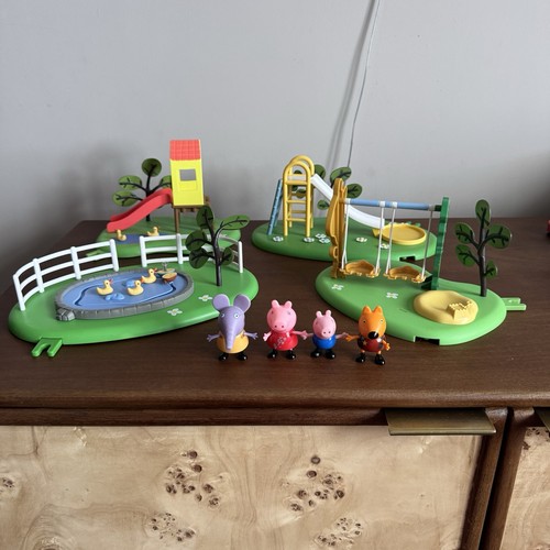 Peppa pig park - park, swings