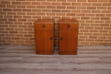 Pair of Mid-Century Oak