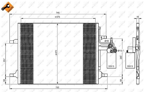 35930 nrf condenser - 35930, air