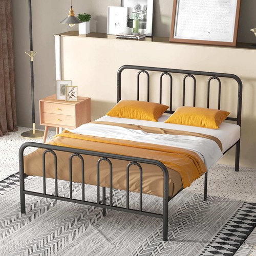 Metal platform bed double - double, size