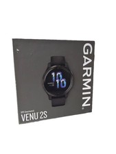 Garmin Venu 2S Smartwatch - Slate Bezel with Graphite Case and Silicone