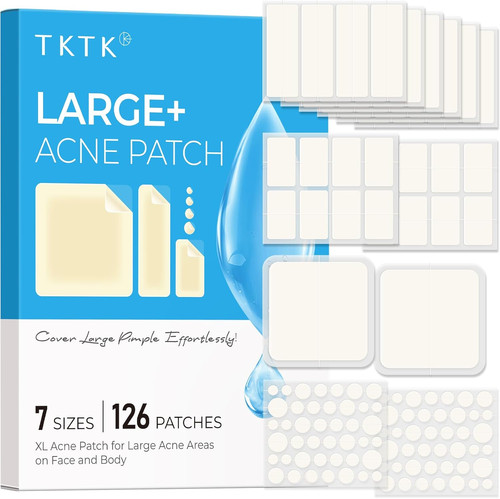 Large pimple patches - for, face