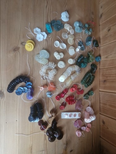 Vintage job lot buttons - lot,