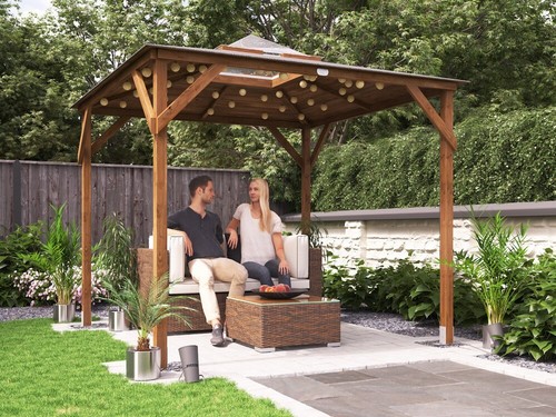Wooden gazebo 2 5m - x, 2.5m