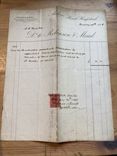 1908 Billhead - Robinson &