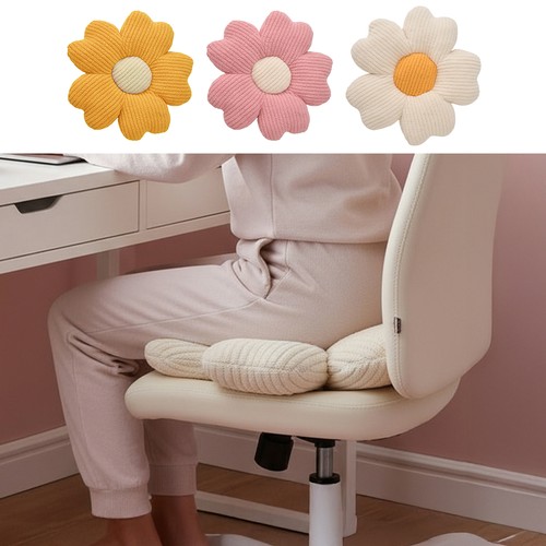 Sunflower shaped cushion - cushion, daisy