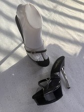 Pleaser Black Platform Blingy