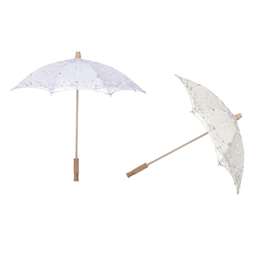 Lace umbrella performance - lace,