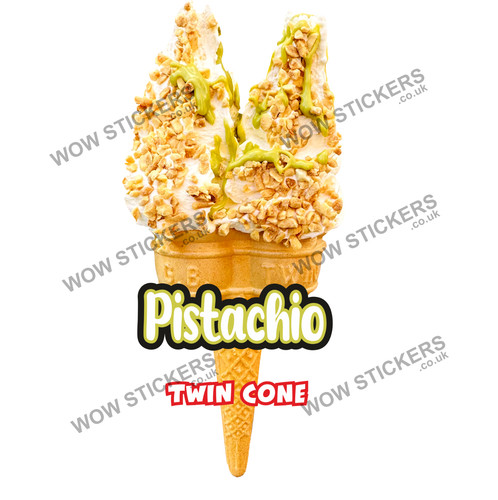 Ice cream van sticker
