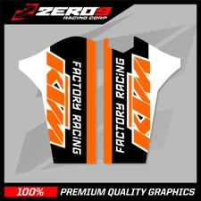 KTM SX SXF 2008-2014 EXC 2008-2015 MOTOCROSS GRAPHICS MX GRAPHICS LOWER FORK FR