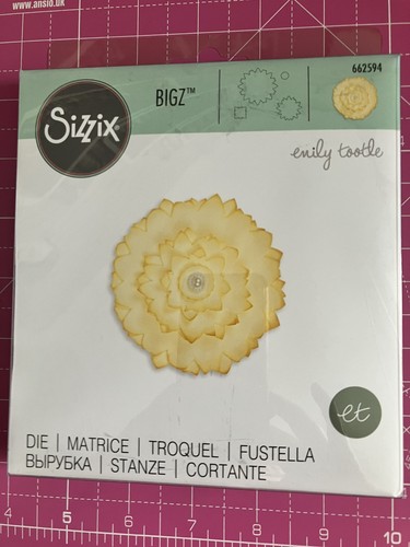 Sizzix bigz dahlia flower - sizzix,