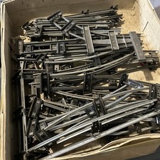 JOB LOT VINTAGE HORNBY O GAUGE 2-Rail Clockwork Track Large Box