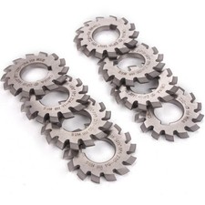 8Pcs Involute Gear Cutters DP8