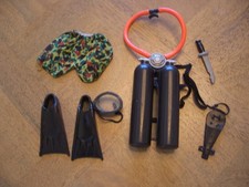 VINTAGE ACTION MAN SCUBA