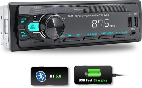 Single din car stereo - din,