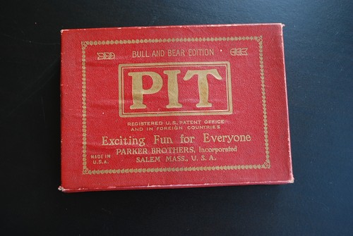 Vintage pit card game - pit, game,