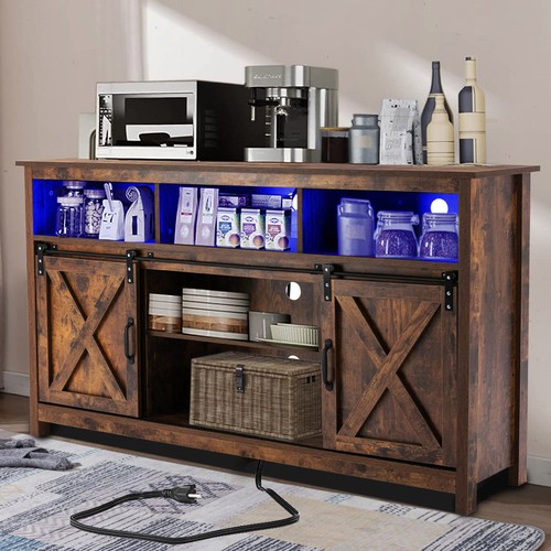 Farmhouse led coffee bar - led,
