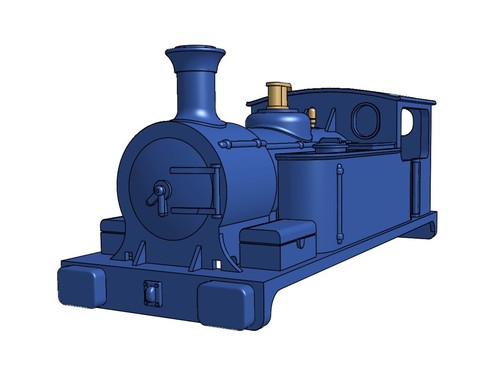 Gwnych locomotive model - ‘gwnych’,