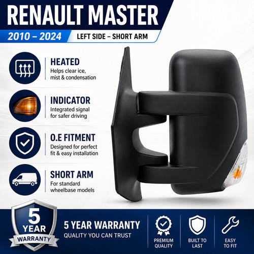Renault master 2010 2024 left - master,