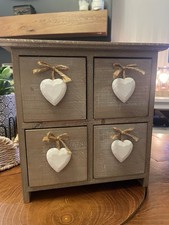 Shabby Chic Miniature Chest Of