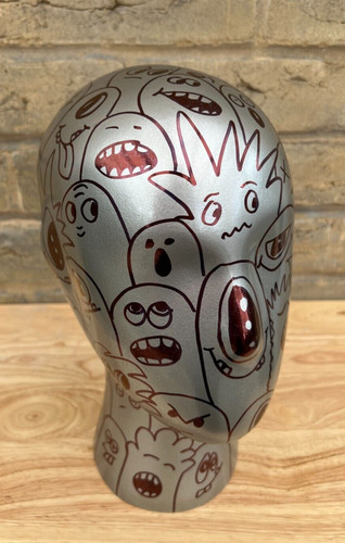 Unique mannequin head - mannequin, cartoon
