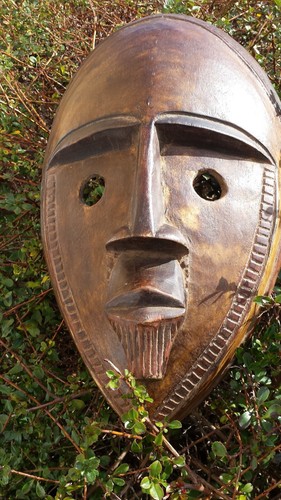 Tribal mask central africa - of,