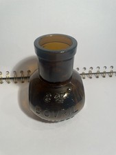 Vintage 8oz Golden Amber