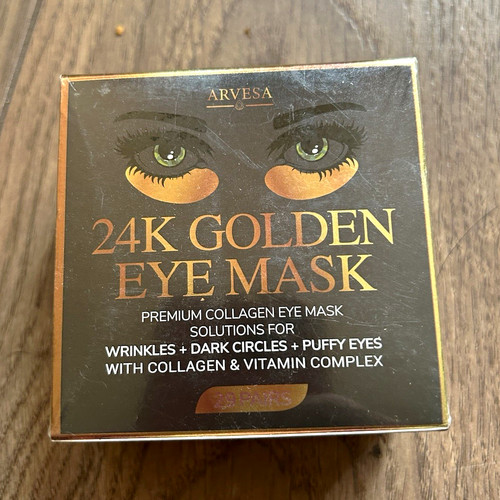 Arvesa 24k gold collagen - gold, under