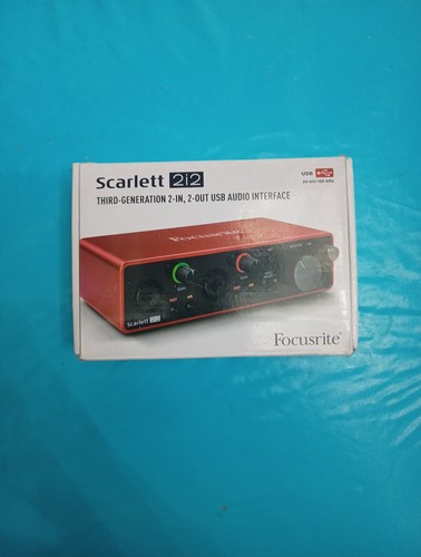 Focusrite scarlett 2i2 usb - focusrite,