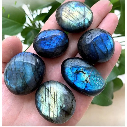 Pcs natural labradorite - labradorite, palm