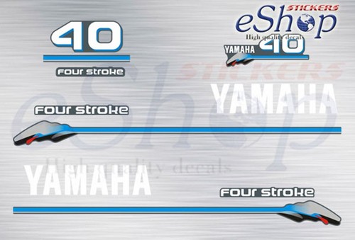Outboard engine decals - engine,