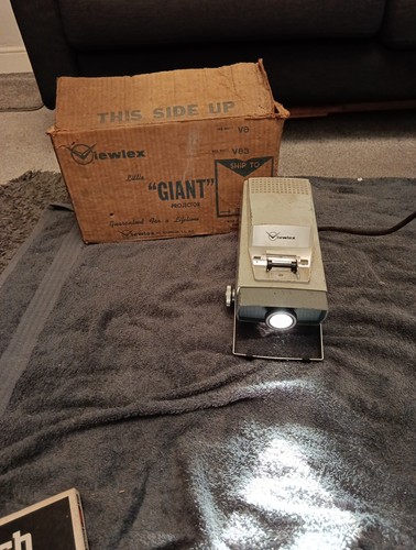 Vintage slide projector - vintage,