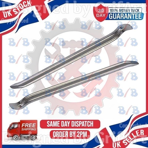 Two tyre levers - 12", heavy