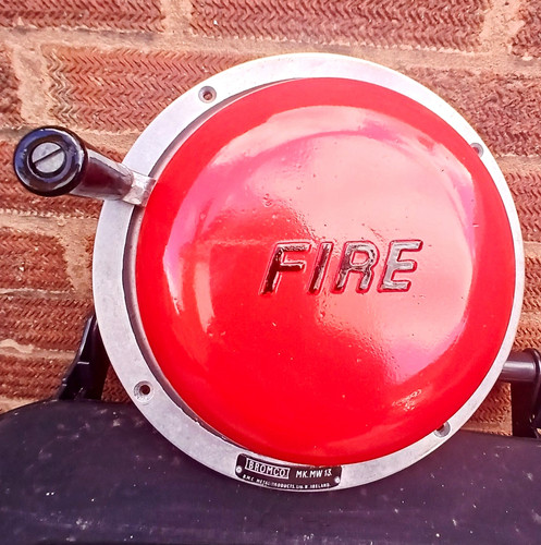 Vintage hand operated - , fire
