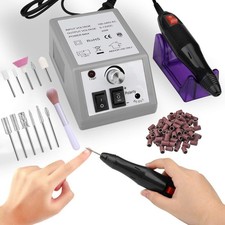 Electric Nail Art File Drill Machine Professional Manicure Pedicure False Set UK