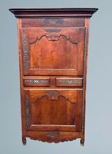 18th Century French Walnut Armoire / Walnut Wardrobe