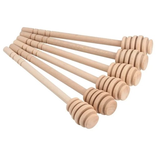 Honey dipper wooden spoon - honey,