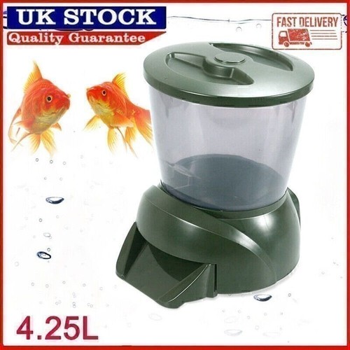 Automatic pond koi fish - pond, feeder
