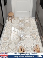 Waterproof Moroccan Tile Stickers Peel & Stick Vinyl Floor Decals – 4 Size Set