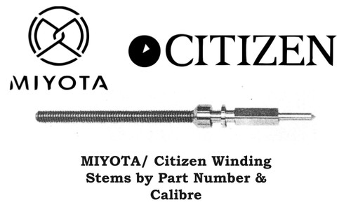 Miyota citizen winding stem - 1x,