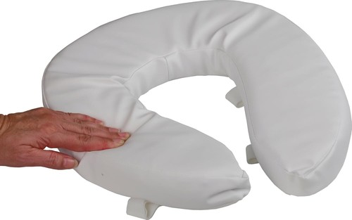 Soft raised toilet seat - toilet,