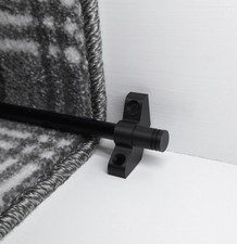 70cm black stair rods - rods,